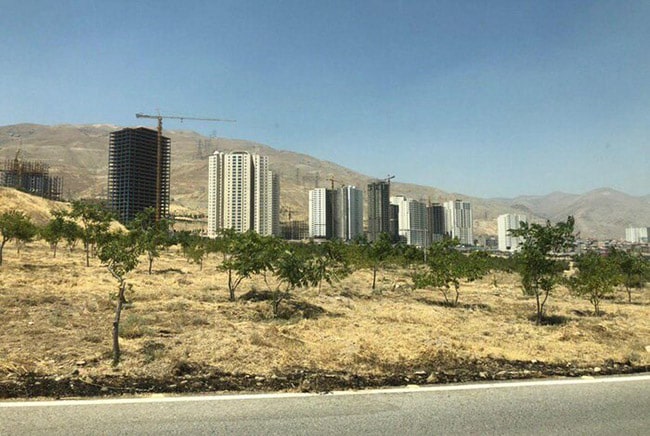 محدوده شهرک مروارید شهر وردآورد