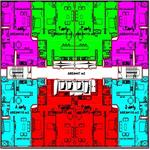 پلان برج های تیپ B پروژه خرازی