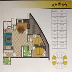 نقشه برج های چهارگانه نیرو زمینی پهنه C شهرک چیتگر ارتش