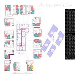 متراژ واحدهای پروژه نیکان