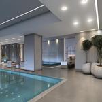 نمای 3D مشاعات پروژه تندیس اقاقیا