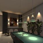 نمای 3D مشاعات پروژه تندیس اقاقیا