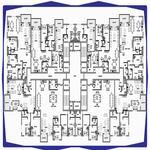 نقشه دوبعدی واحدهای الماس مرواریدشهر