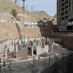 بتن ریزی نارنجستان 5 ابنیه آکام