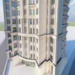 نمای پروژه ونوس هوم لند شهرداری منطقه 22