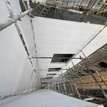 انجام سفید کاری نما پروژه آفتاب مهتاب نفت-آبان 1403