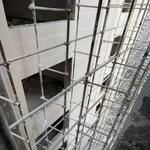 مراحل انجام نما و نازک کاری پروژه آفتاب مهتاب نفت-زمستان 1403