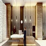 نمای 3D لابی پروژه هزاره سوم 2 تعاونی انبوه سازی کیان