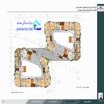 پلان طبقات برج مرجان