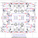 پلان نقشه برج کالج تعاونی کاشانه همت