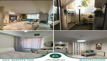 فروش 85 متر دو خواب سند تکبرگ فول دیزاین شهرک راه آهن منطقه 22