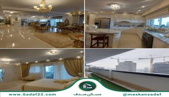 فروش واحد 228 متری 3 خواب طبقات بالا با تراس قابل چیدمان واقع در دریاچه چیتگر