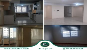 132 متر 3 خواب طبقات بالا بسیار تمیز