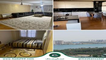 فروش 120 متر 2 خواب ویو کامل دریاچه فول دیزاین منطقه 22