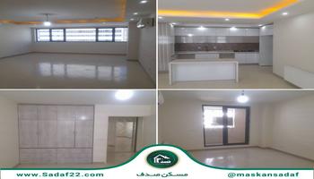 124 متر/2خواب/طبقات انتهای برج