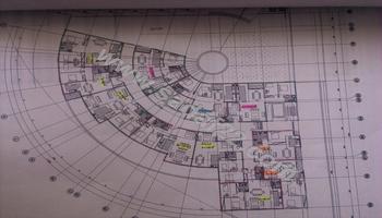 پلان نقشه پروژه سپانیر در میدان ساحل منطقه 22