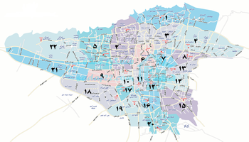معرفی کلی محدوده منطقه 22 شهرداری تهران