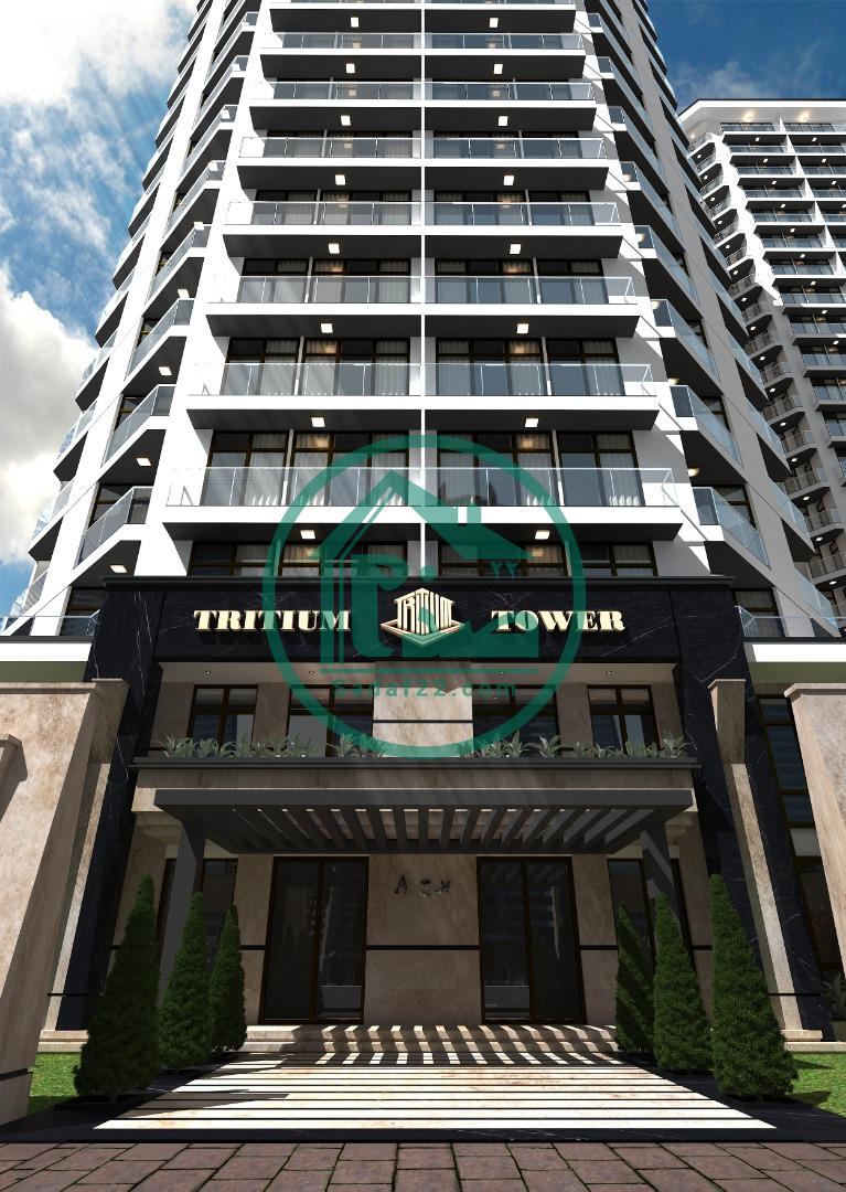 نمای ورودی برج تریتیوم