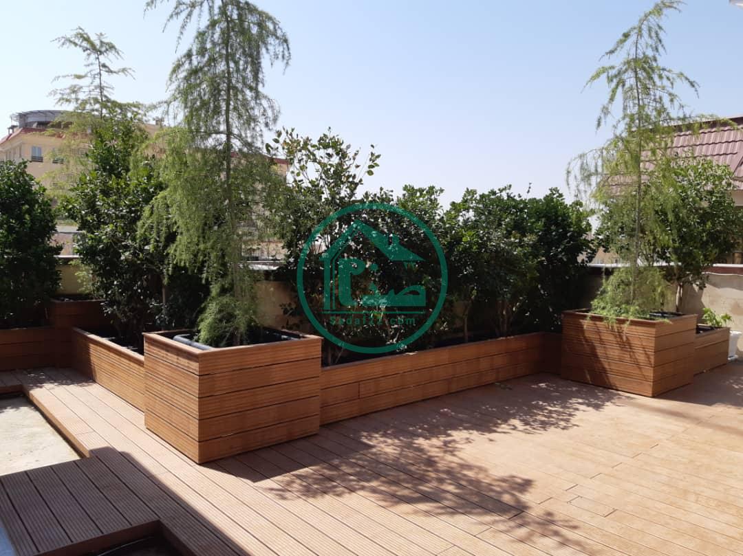 فضای سبز پنت هاوس برج