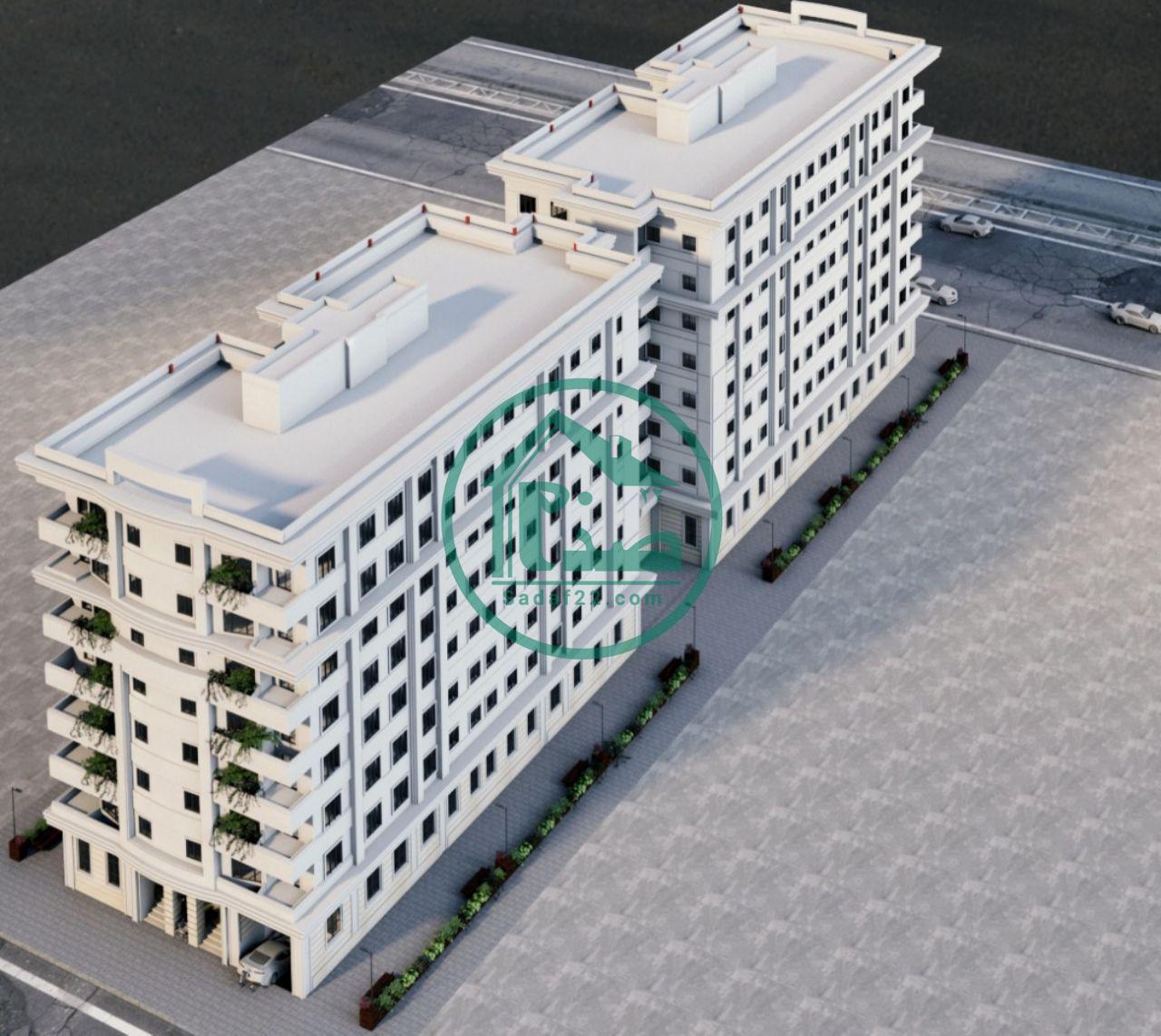 نمای 3d پروژه نارنجستان 1 کوهک منطقه 22