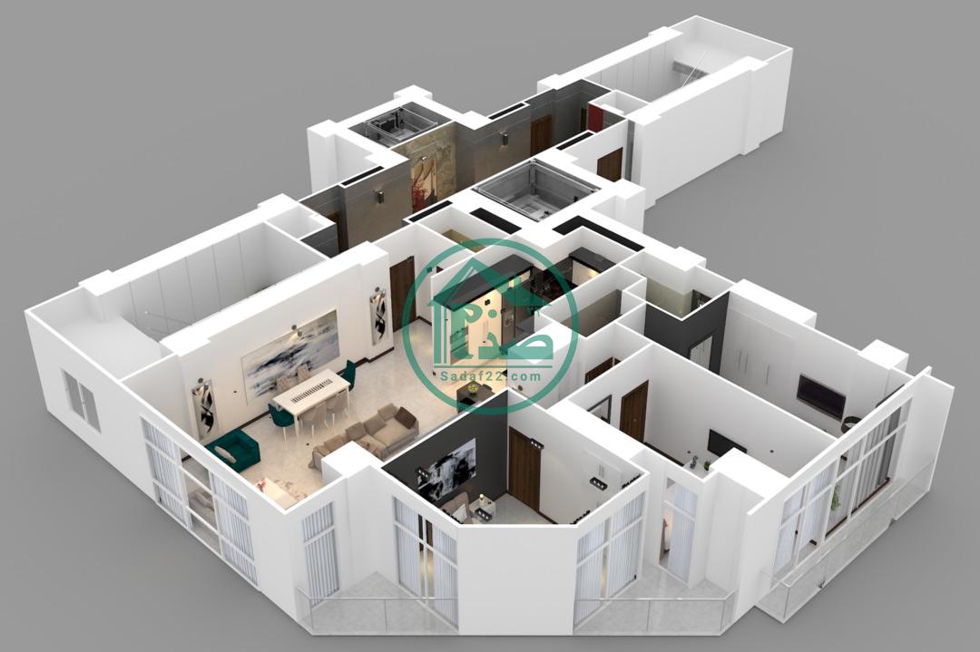 پلان برج های تریتیوم دریاچه چیتگر