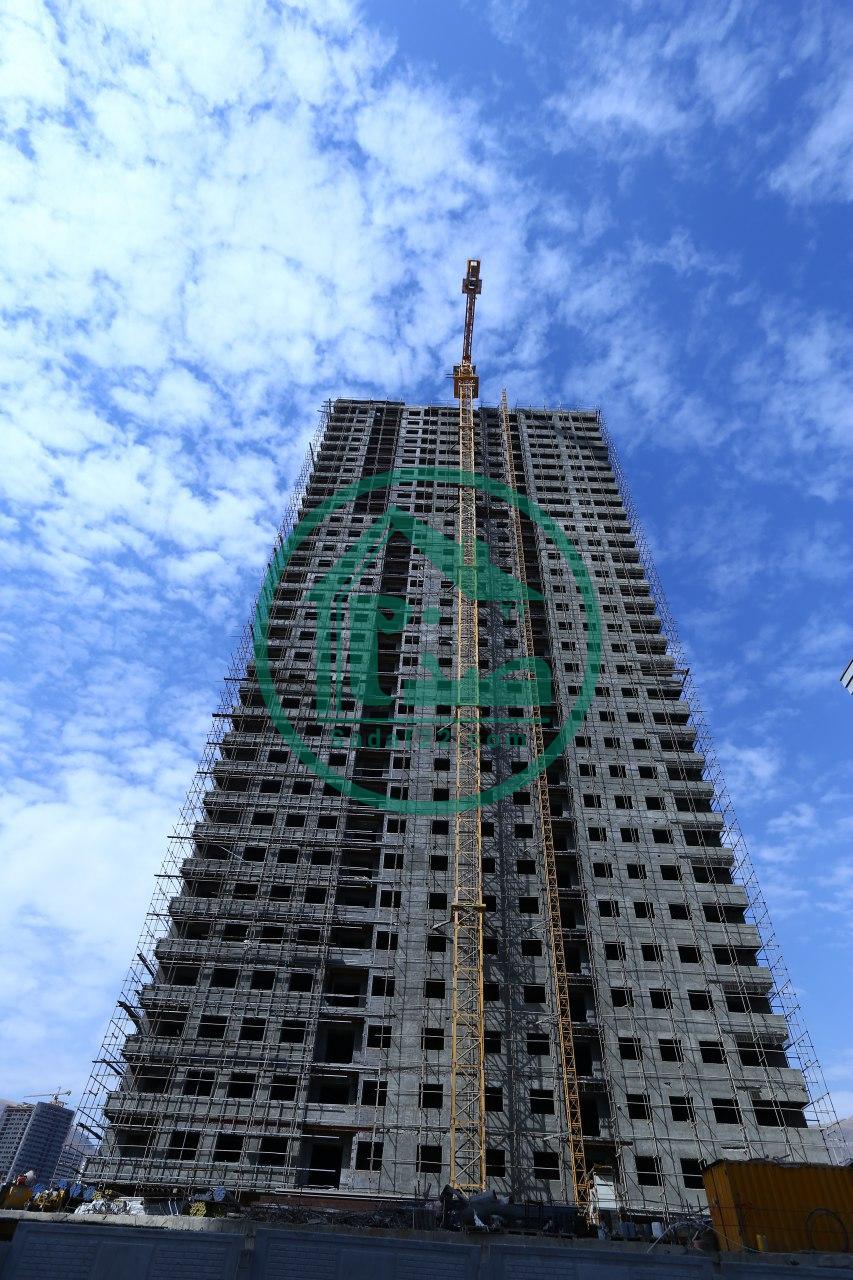 پیشرفت پروژه خلبانان شهرک چیتگر b6 مهر سال 98