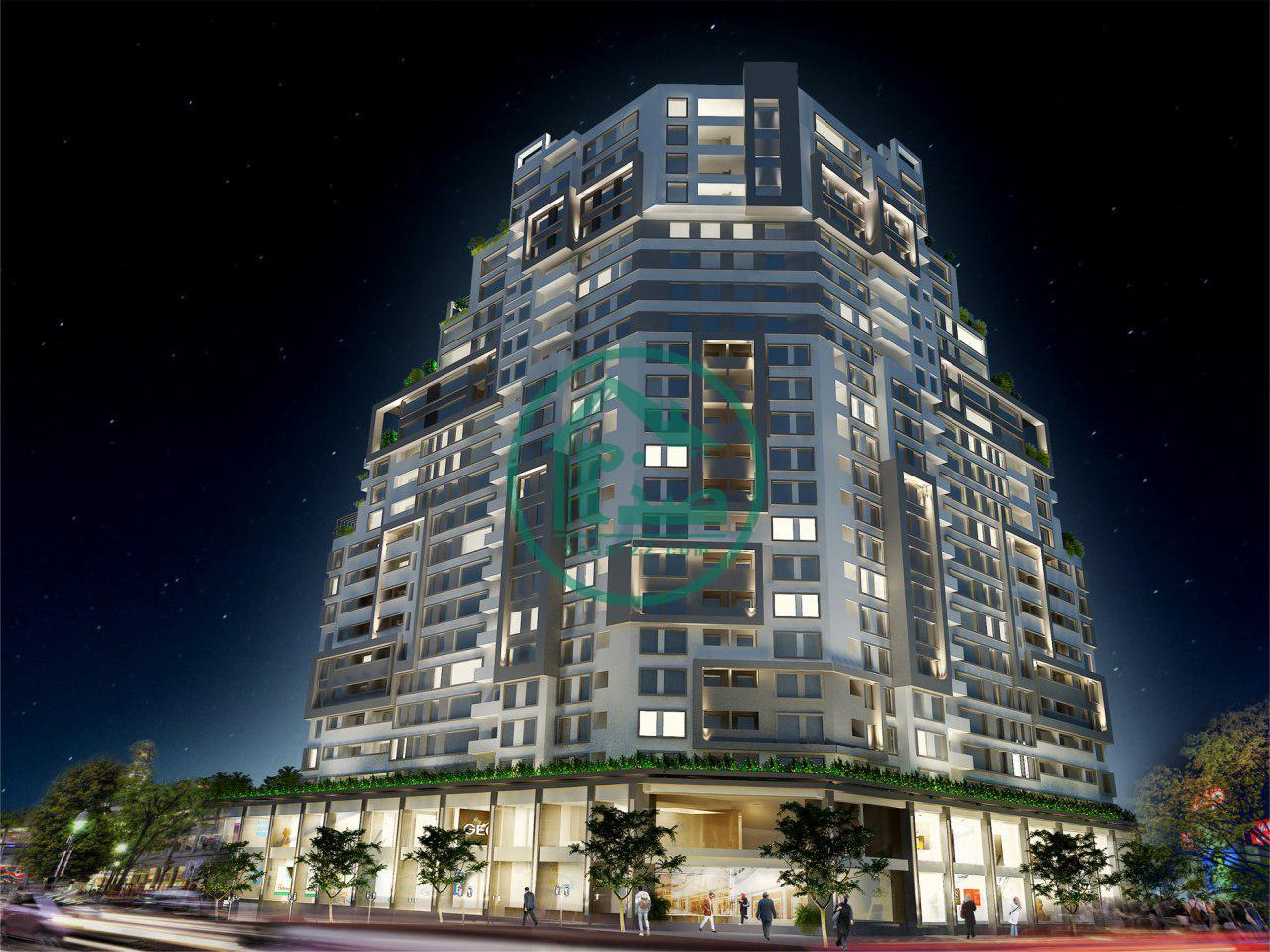 نمای شب برج زیتون 2