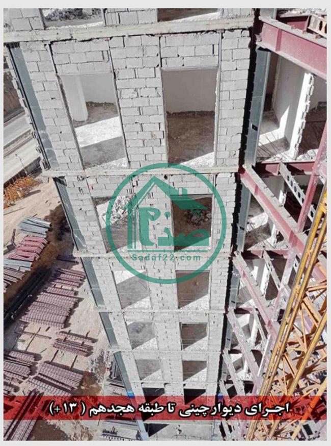 پیشرفت پروژه شهید همدانی لشگر 27