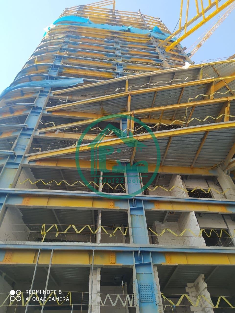 پیشرفت برج مرجان