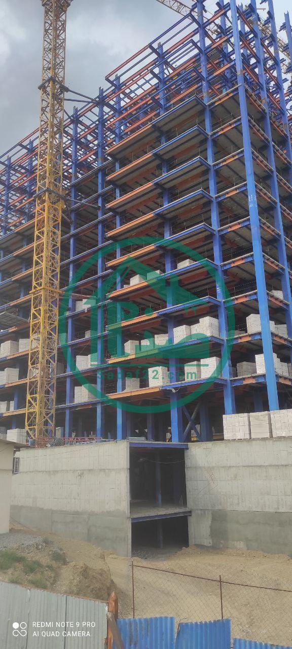 اسکلت فلزی برج پزشکان 1 S8