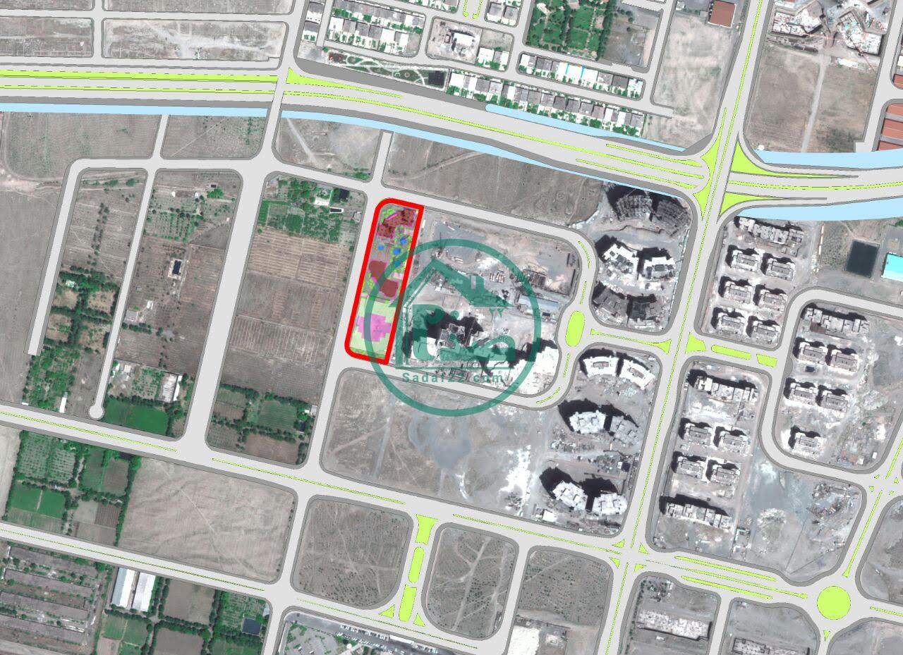 جانمایی پروژه ونوس هوم لند