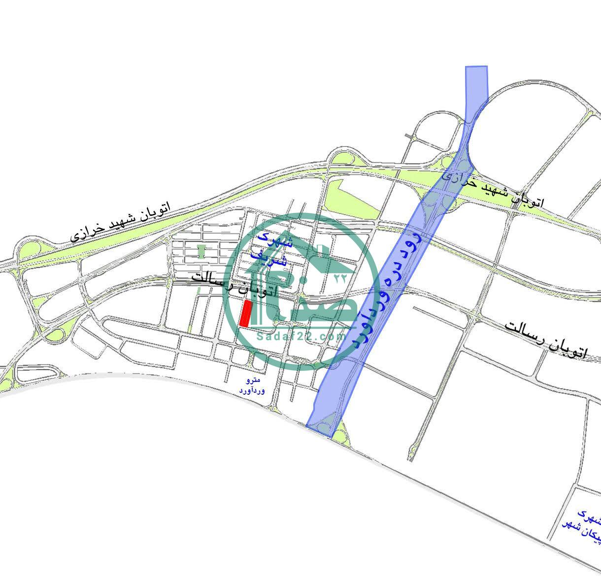 نقشه پروژه ونوس هوم لند