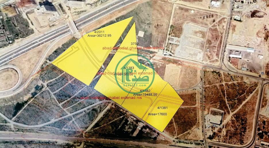 موقعیت زمین پروژه الماس