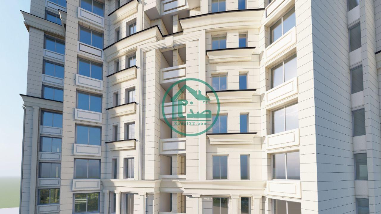 نمای پروژه ونوس هوم لند شهرداری منطقه 22