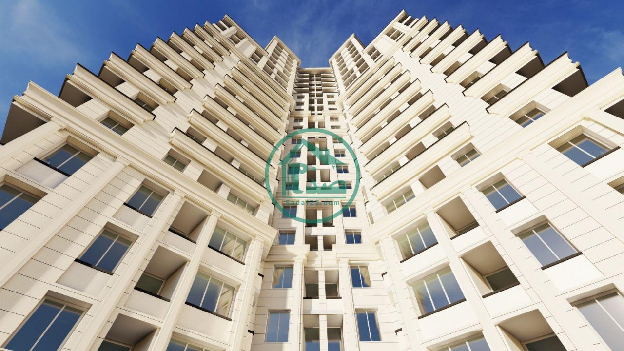 نمای پروژه ونوس هوم لند شهرداری منطقه 22