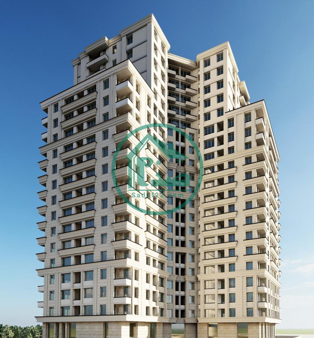 نمای پروژه ونوس هوم لند شهرداری منطقه 22