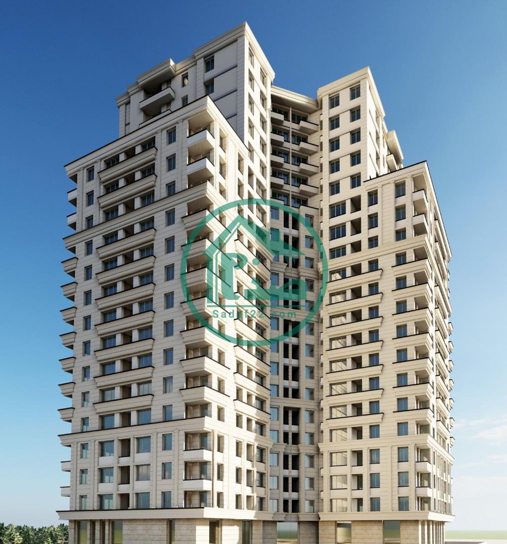 نمای پروژه ونوس هوم لند شهرداری منطقه 22