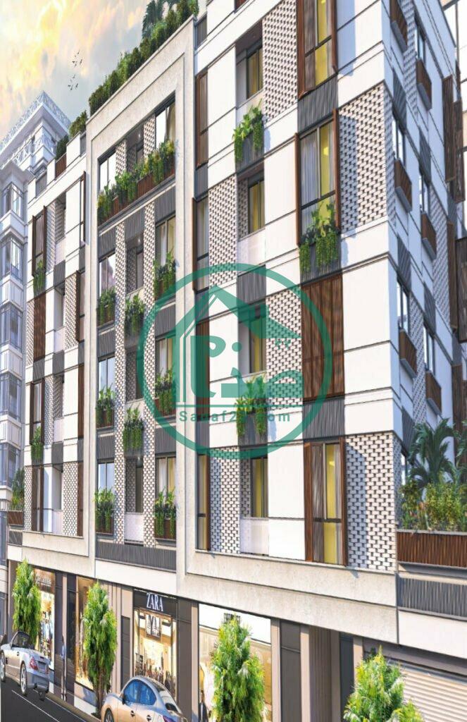 نمای پروژه الوند منطقه 22