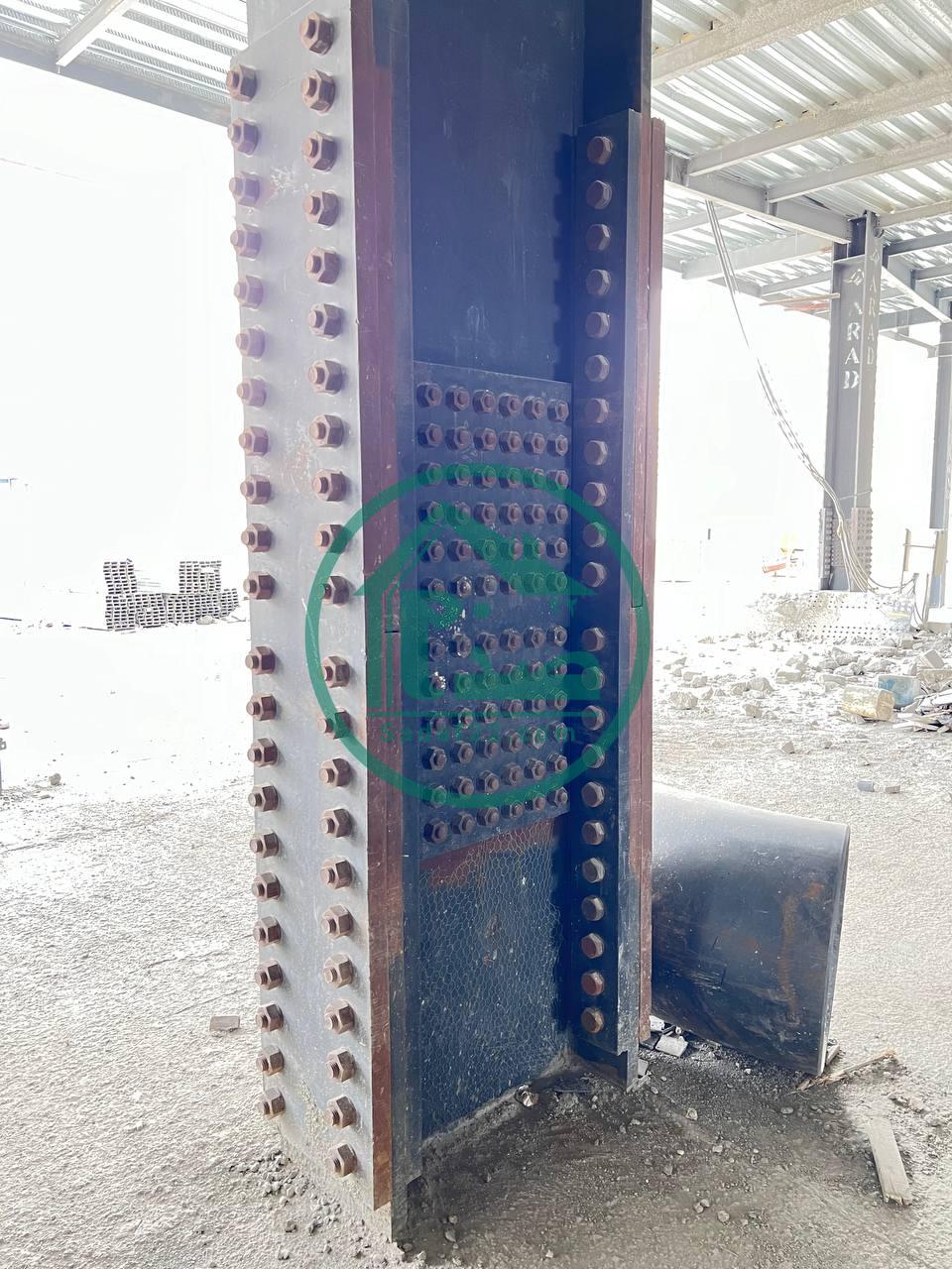 اسکلت پروژه نارنج 8 نیروی زمینی ارتش