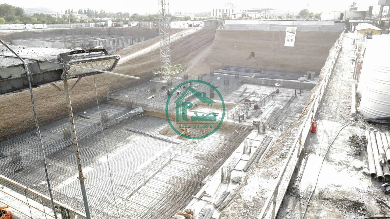 عملیات فنداسیون پروژه امپریال پالاس-تابستان 1403