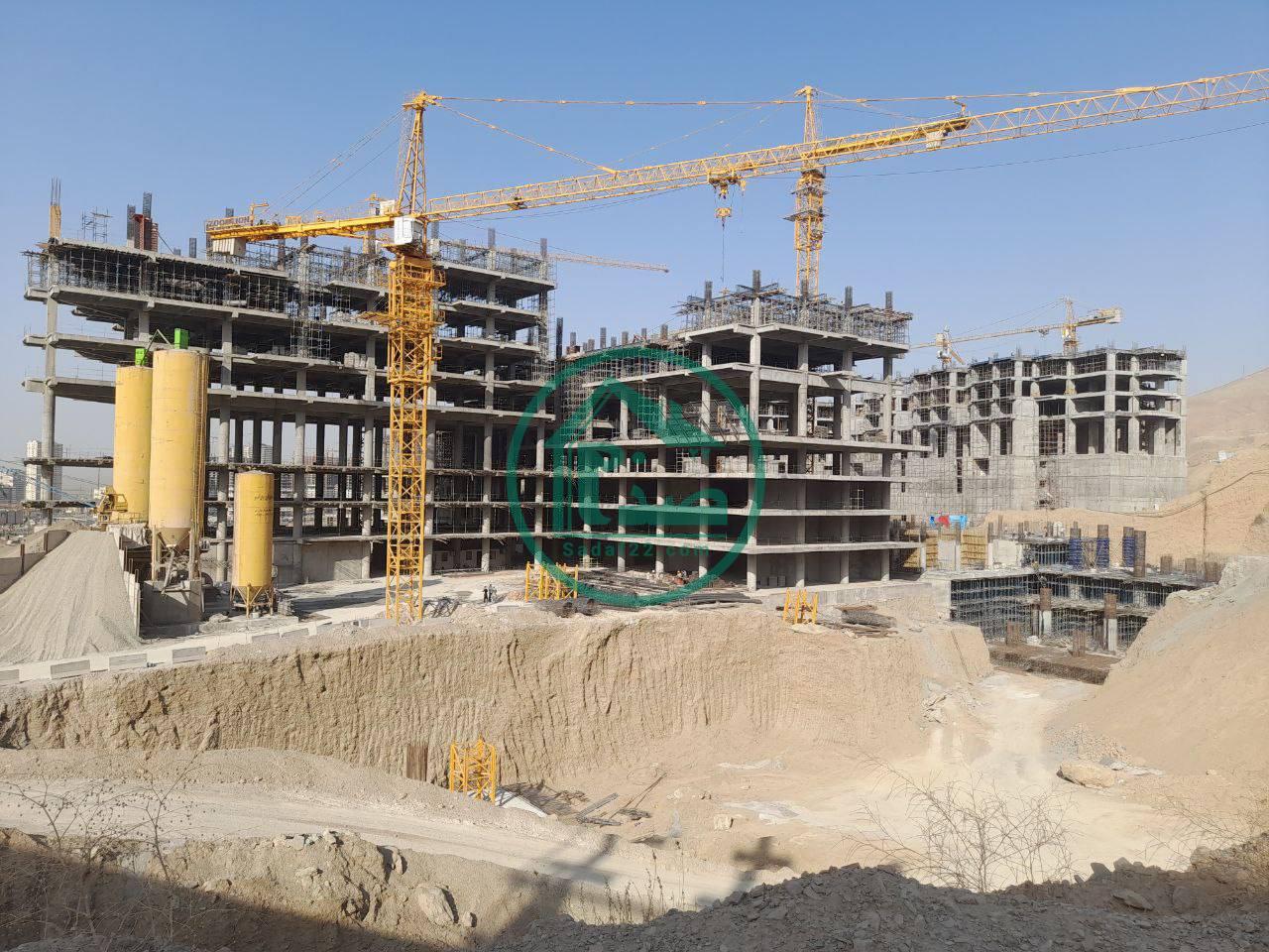 عملیات ساخت پروژه شمشاد-سال 1403