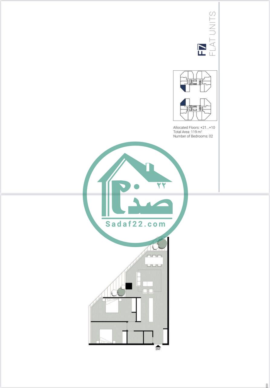 نقشه واحدهای پروژه چهاردخت لوتوس دریاچه