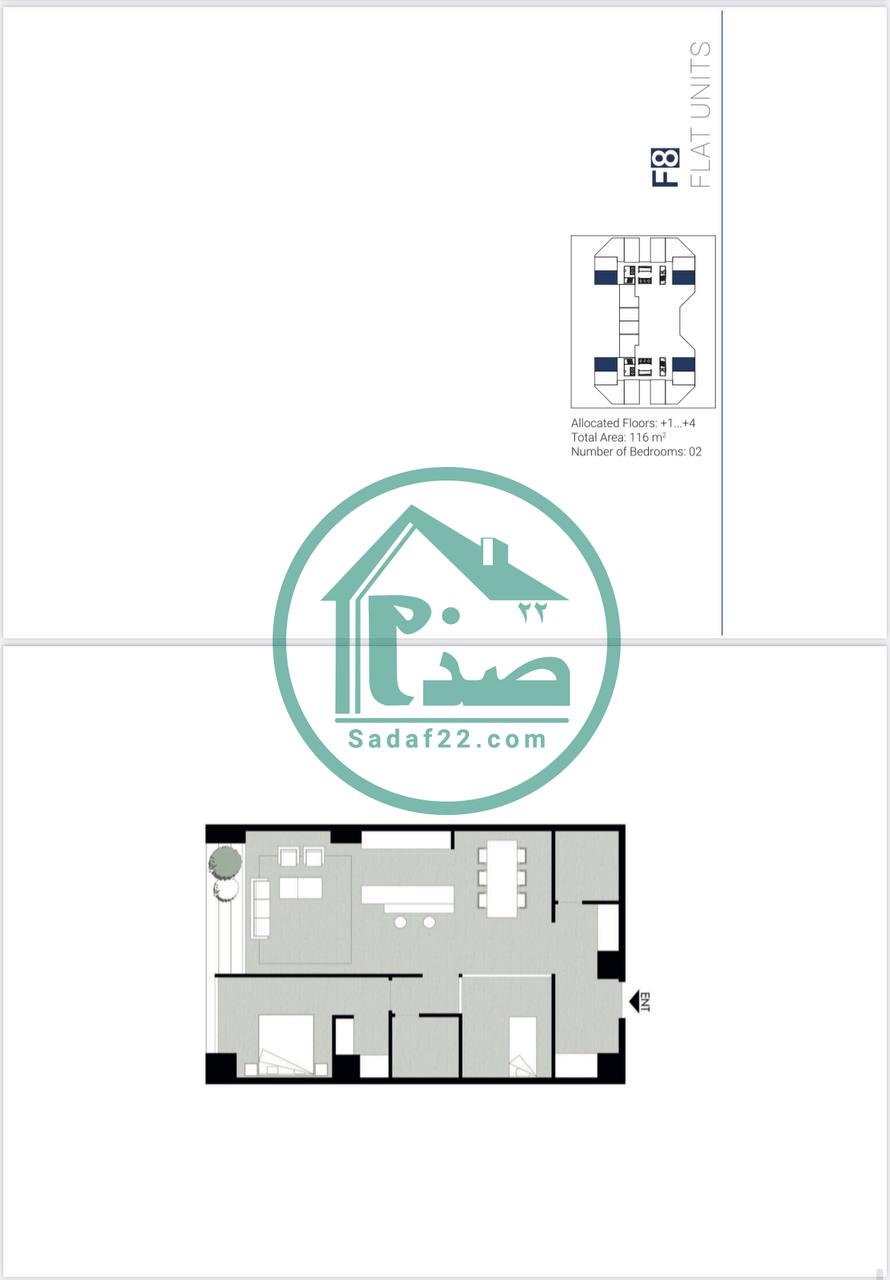 نقشه واحدهای پروژه چهاردخت لوتوس دریاچه