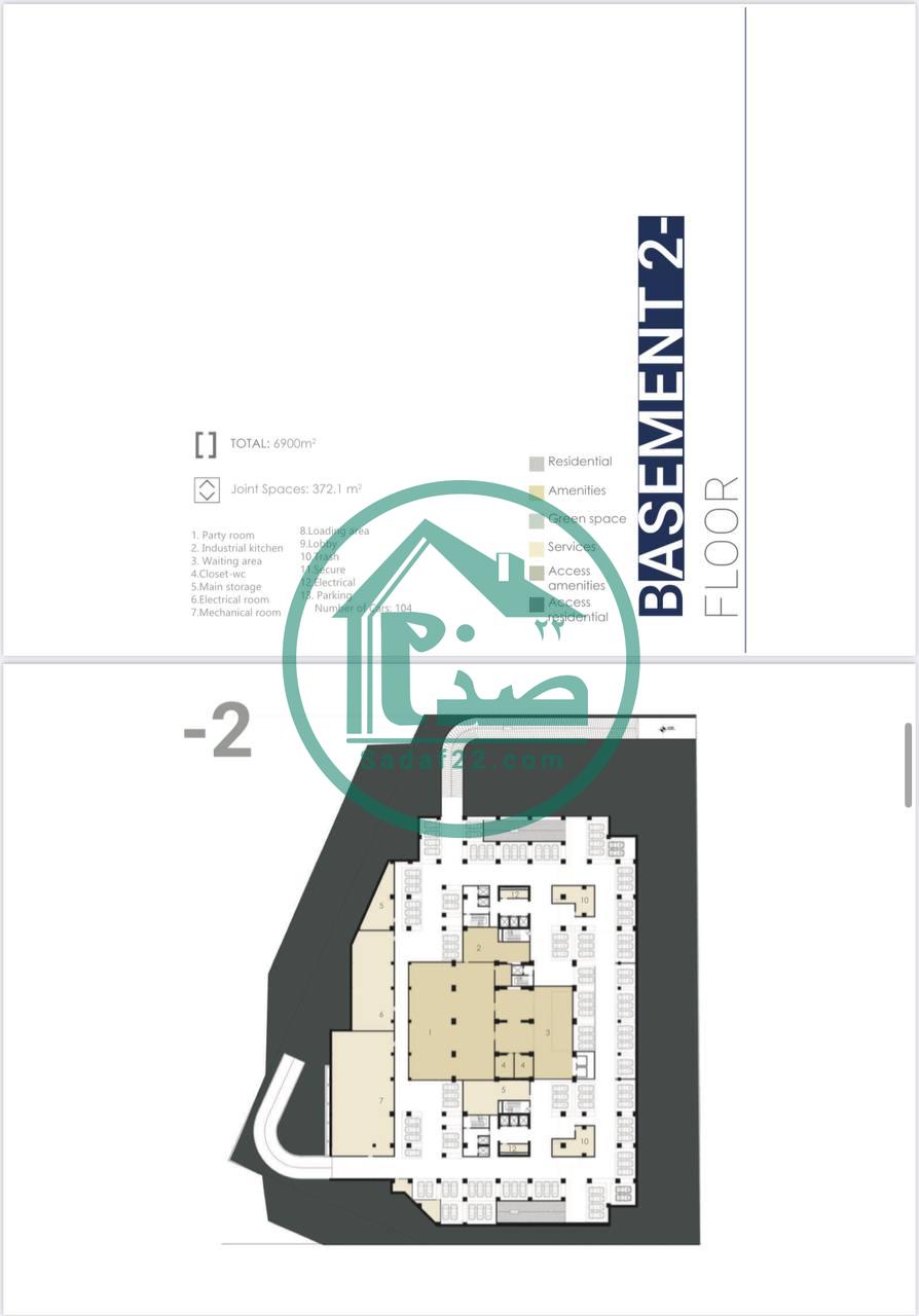 نقشه واحدهای پروژه چهاردخت لوتوس دریاچه