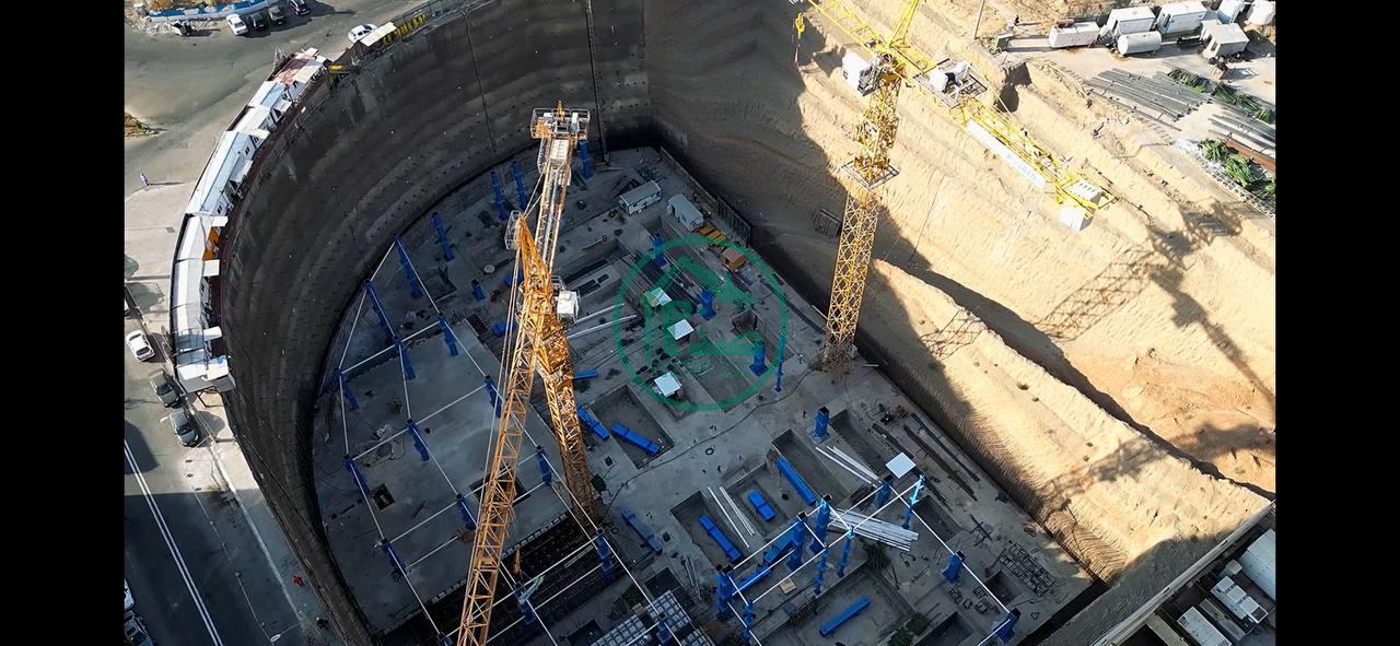 اسکلت طبقات منفی پروژه زاگرس-پاییز 1403