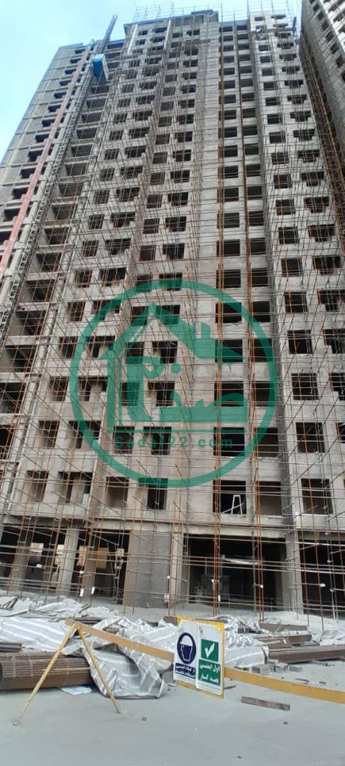 انجام سفید کاری نما پروژه آفتاب مهتاب نفت-آبان 1403