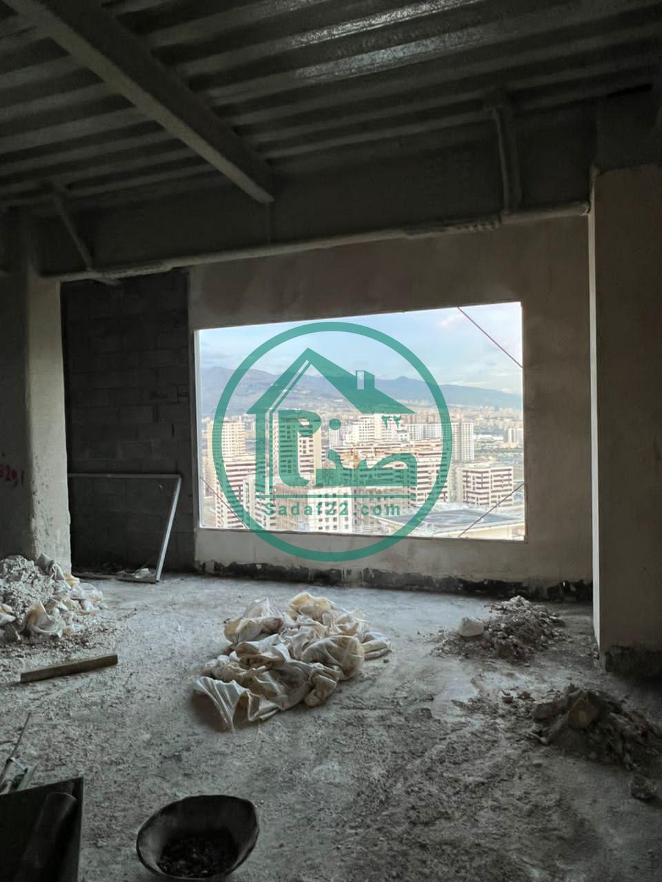 اتمام گچ و خاک طبقه 20 پروژه آفتاب مهتاب نفت-آبان 1403