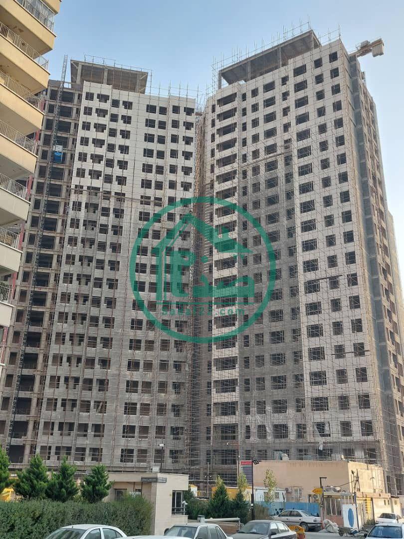 مراحل انجام نما و نازک کاری پروژه آفتاب مهتاب نفت-زمستان 1403