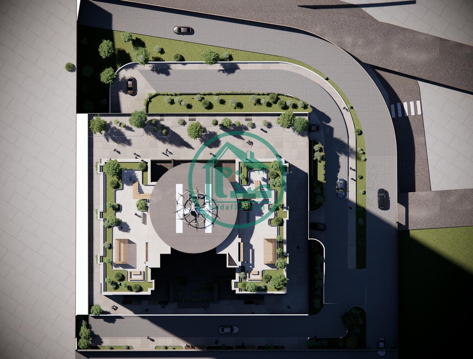 نمای 3D پروژه هزاره سوم 2 تعاونی انبوه سازی کیان