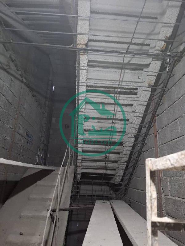 مراحل انجام نما و نازک کاری پروژه آفتاب مهتاب نفت-زمستان 1403